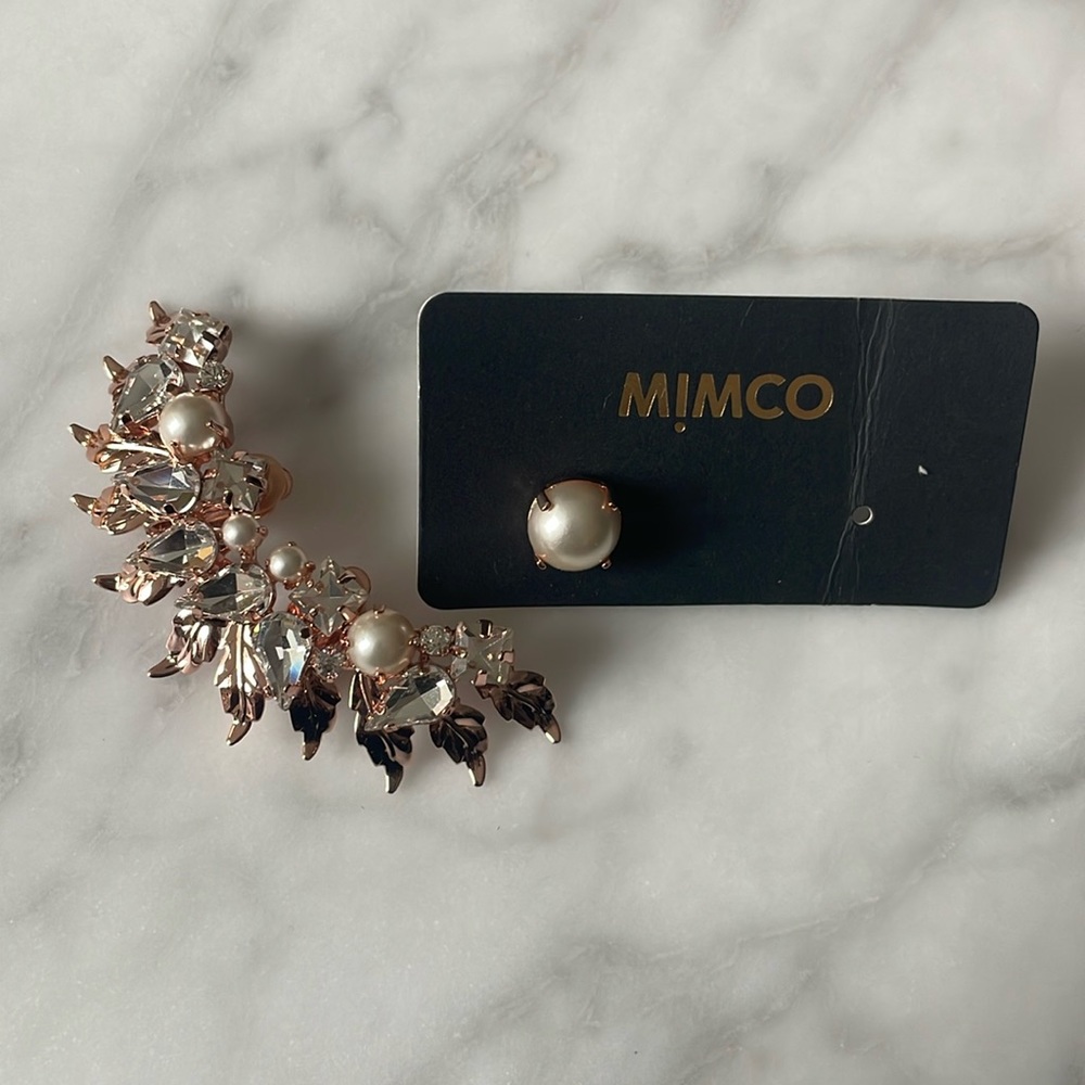 MIMCO the fling ear cuff and stud - NWT
